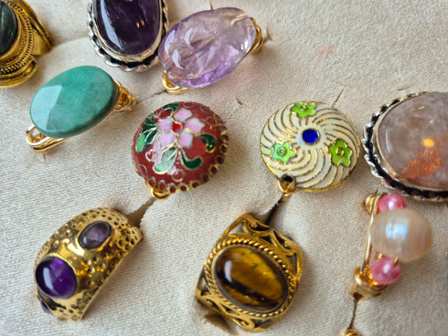 Genuine Gemstone Rings